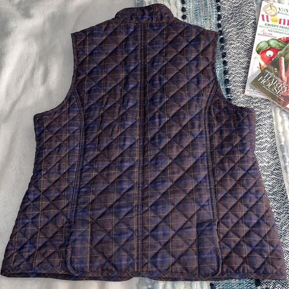 Orvis Checked Quilted Vest - Small - Picture 4 of 5